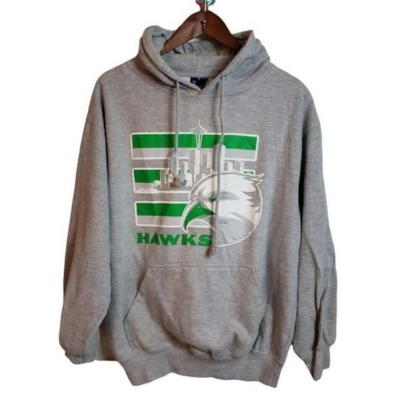 Basix Of America Other - Seattle Seahawks Mens/Unisex Football Long Sleeve Hoodie Sweatshirt Large